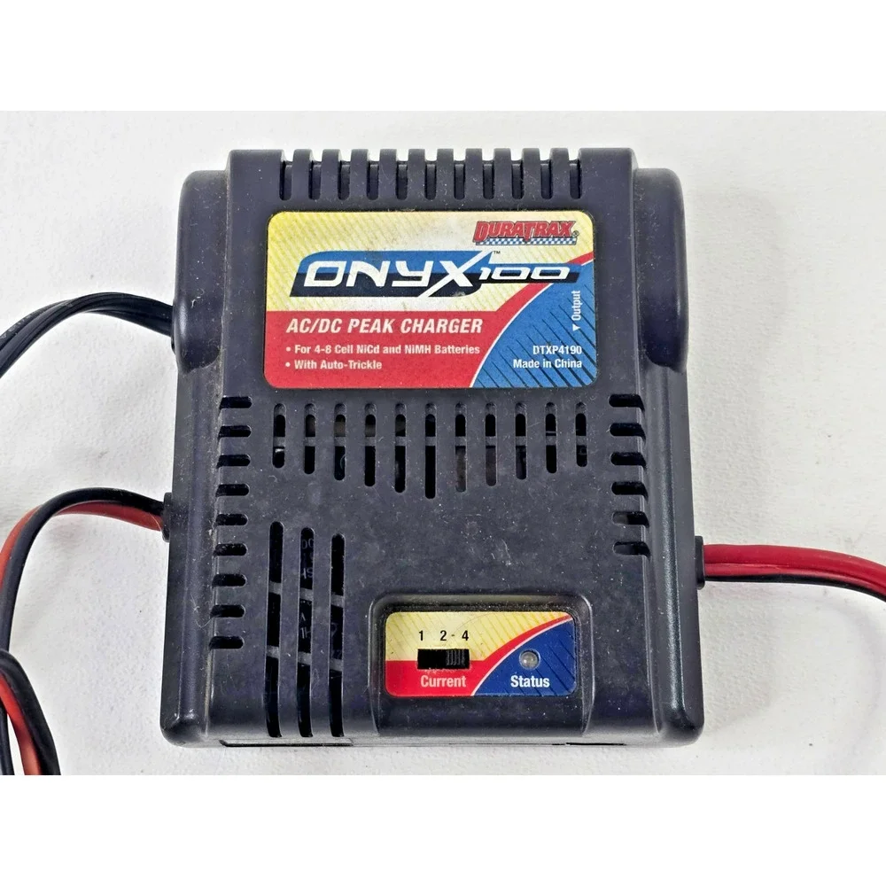 Vintage Duratrax Onyx 100 4-8 Cell RC Battery Charger
